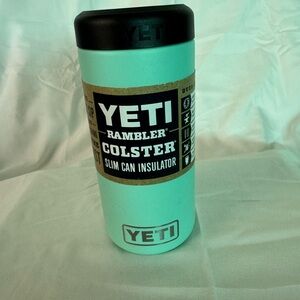 YETI Rambler Colster Slim Can Insulator - Teal